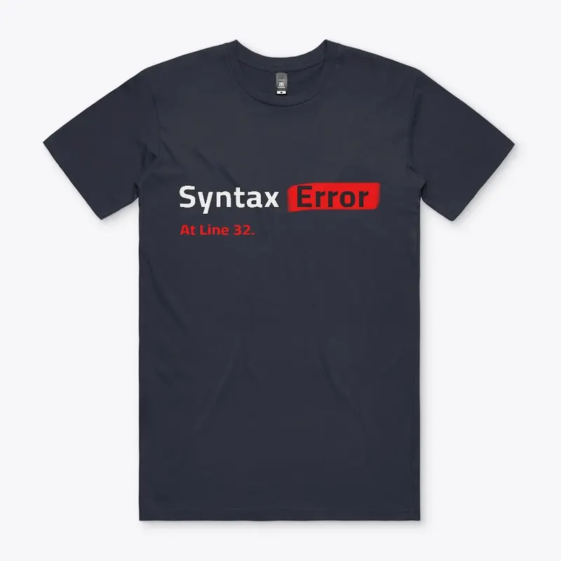 Syntax Error